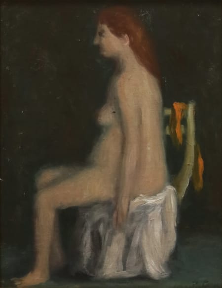 Domenico Cantatore — Donna seduta